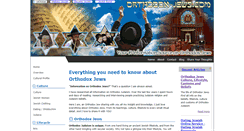 Desktop Screenshot of orthodox-jews.com
